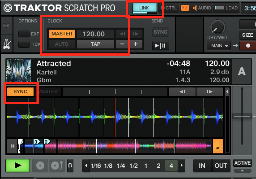 Traktor Ableton Link Master Tempo